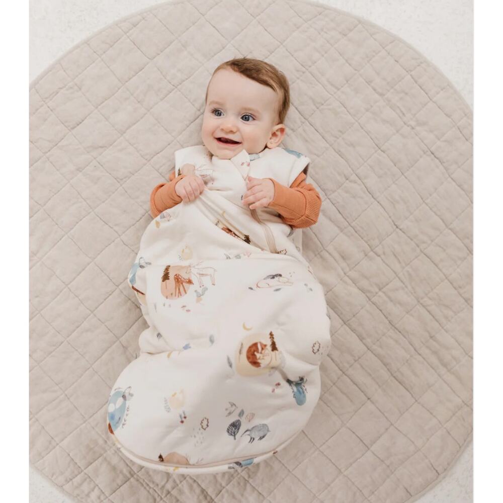 loulou lollipop 18-36 mo Tencel Sleep Bag 2.5 TOG cozy forest